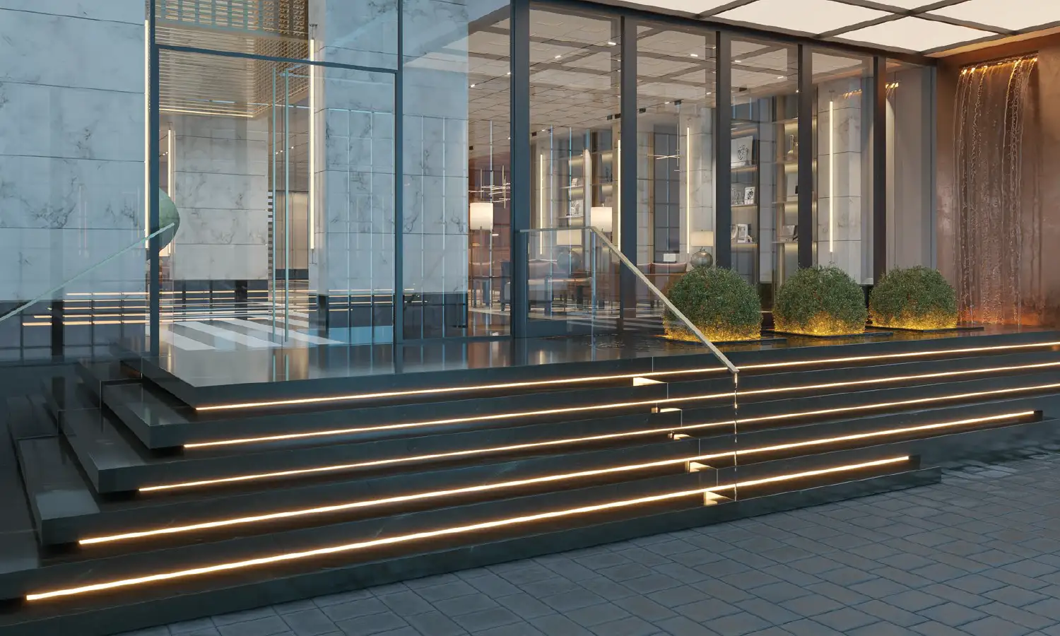 Luxury Apartment Building